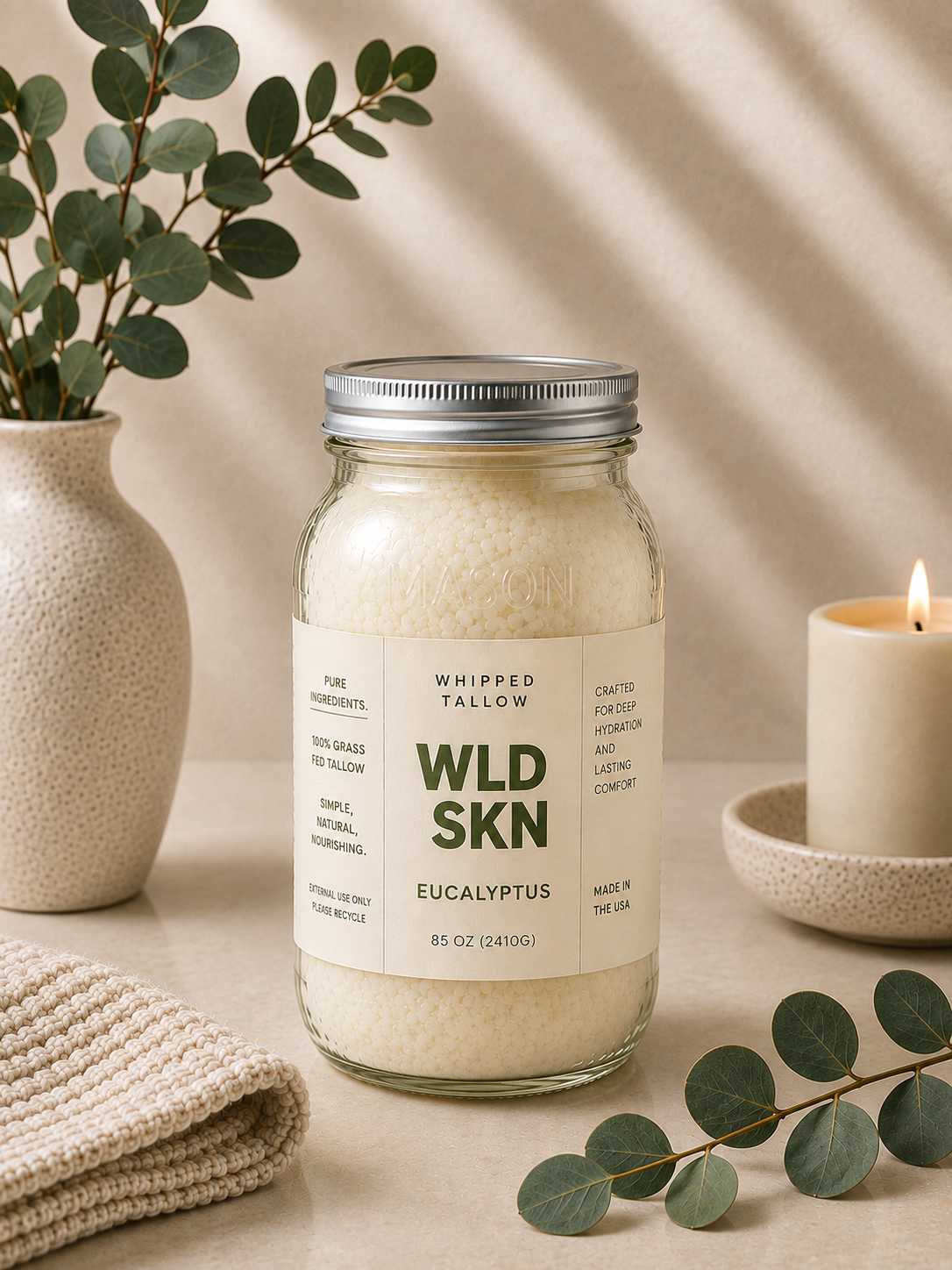 Eucalyptus Whipped Tallow