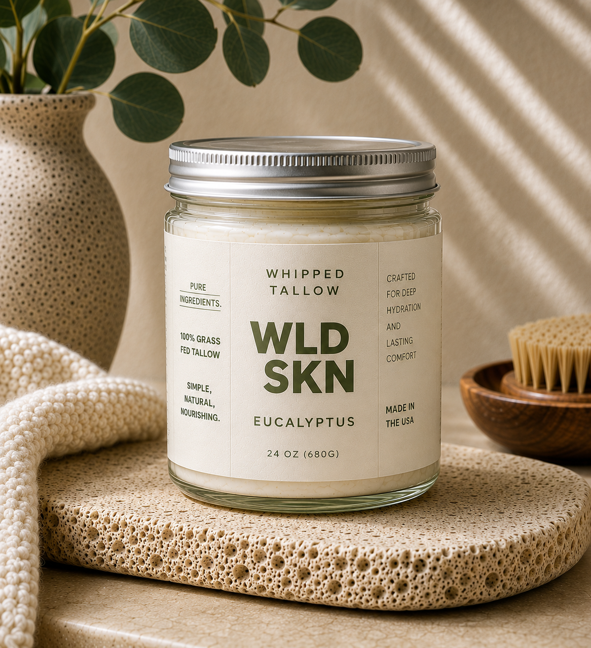 Eucalyptus Whipped Tallow