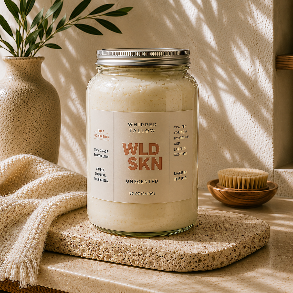 Unscented Whipped Tallow
